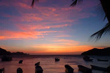 Atardecer en taganga