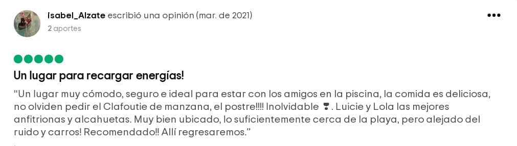 Testimonios sobre Divanga Hostel se vende